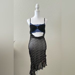Sexy Cut Cami Dress/Cover Up